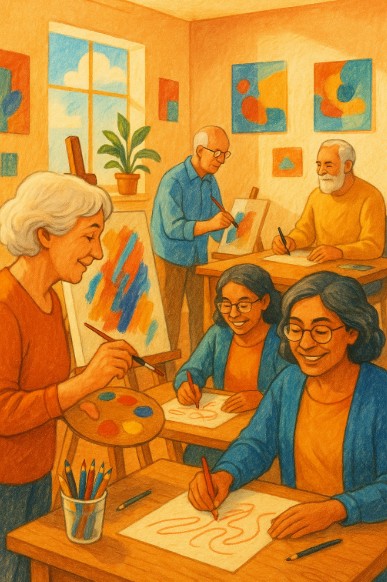 Painting and Drawing Workshop for Seniors